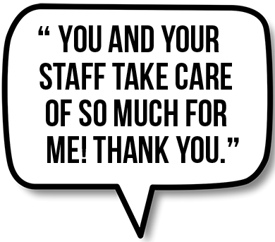 Thank You Speech Bubble